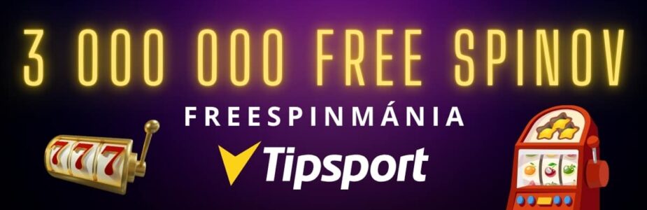Freespinmánia v Tipsport kasíne