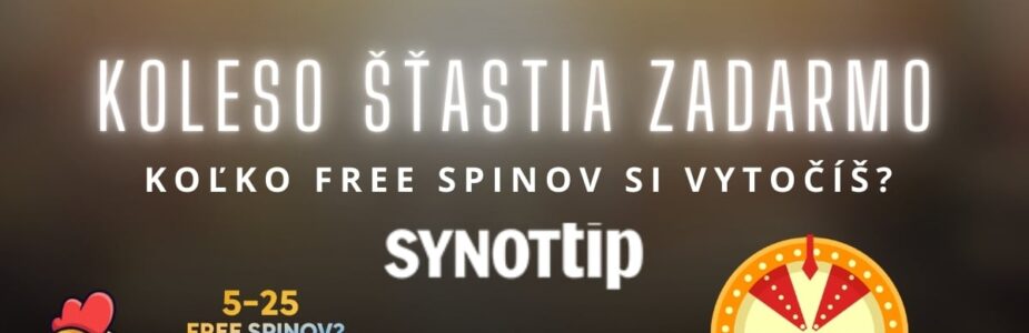 Koleso šťastia v Synottip kasíne