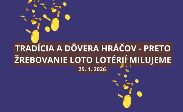 Loto žrebovania milujú generácie Slovákov