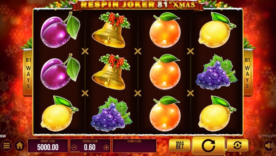 Respin Joker 81 Xmas od Synot
