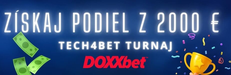 TECH4BET turnaj v Doxxbet kasíne