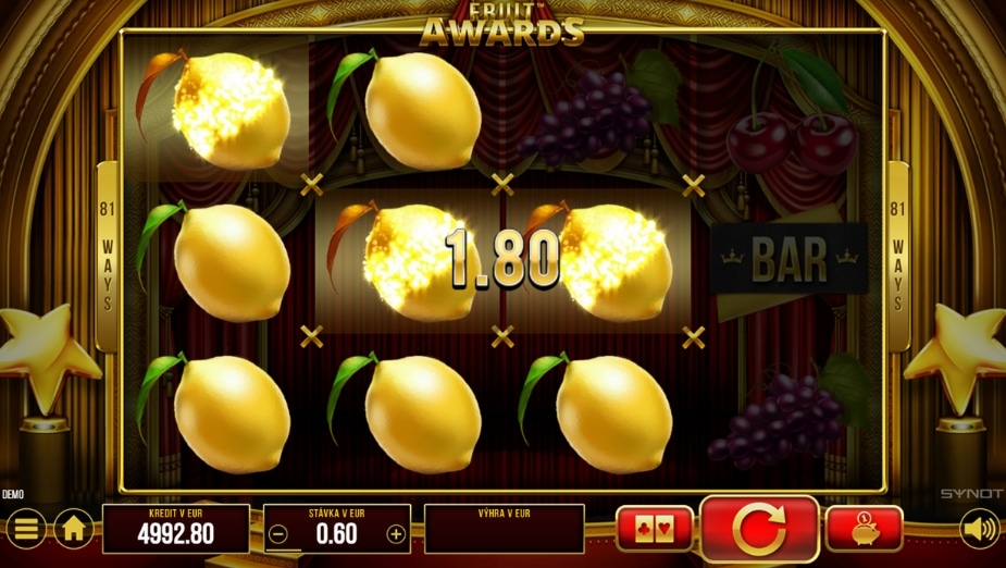Téma a symboly Fruit Awards