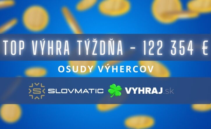 Top výhra týždňa v Slovmatic kasíne