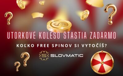 Utorkové koleso šťastia v Slovmatic