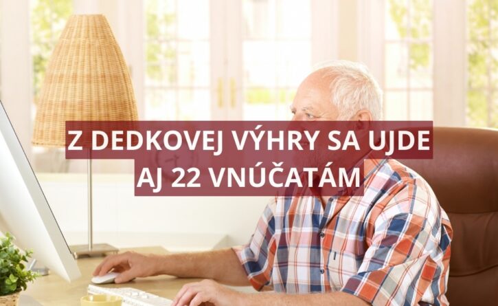 Americký senior zotrel výhru, z ktorej sa ujde aj vnúčatám