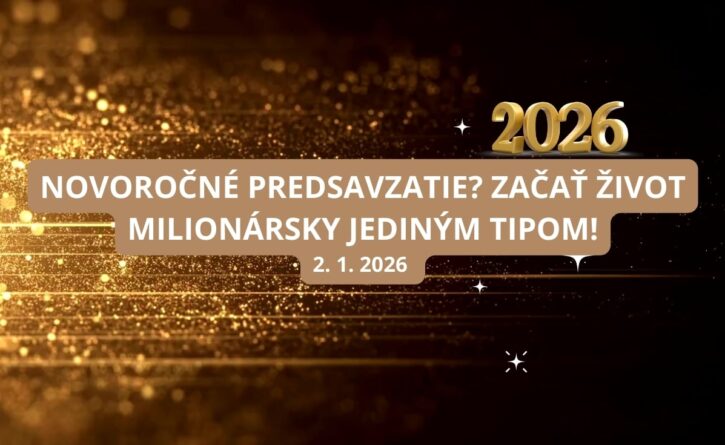Dnešné novoročné žrebovanie Eurojackpotu je o 71 miliónoch