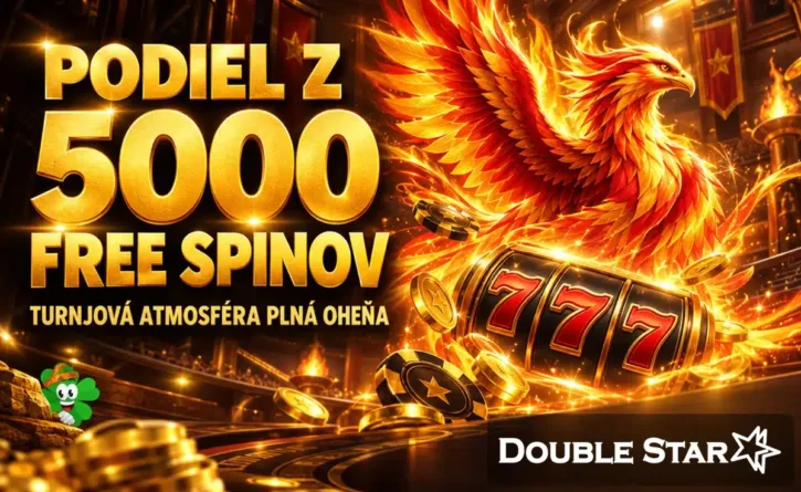 Získaj podiel z 5000 free spinov