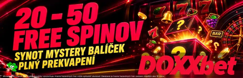 Synot Mystrey balíček v Doxxbet kasíne