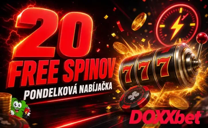 20 FS v pondelkovej nabijacke v doxxbet kasíne