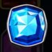 Symbol Modrý diamant automatu Money Vaults od Synot