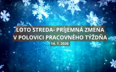 Počas Loto žrebovania je tu znova šanca na totálne nový začiatok