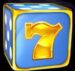 Symbol Zlatá sedmička automatu Respin Joker 243 Dice od Synot