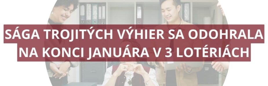 Tri výhry v troch žrebovaniach padli v stredu