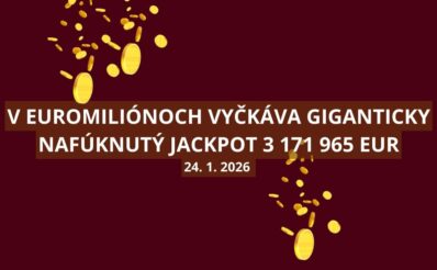 V Euromiliónoch sa v sobotu ponúka lukratívna suma