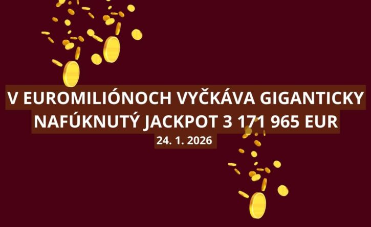 V Euromiliónoch sa v sobotu ponúka lukratívna suma
