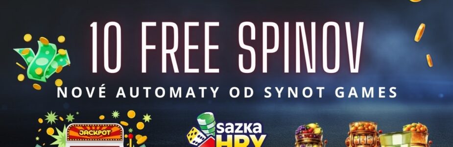 10 free spinov v SazkaHry