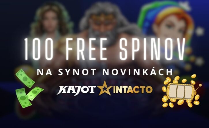 100 FS na novinkách v KajotIntacto kasíne