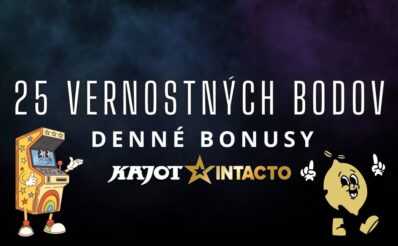 25 vernostných bodov v KajotIntacto kasíne