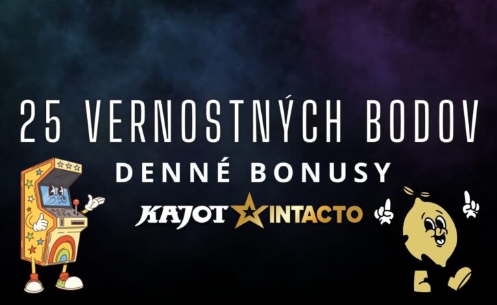25 vernostných bodov v KajotIntacto kasíne