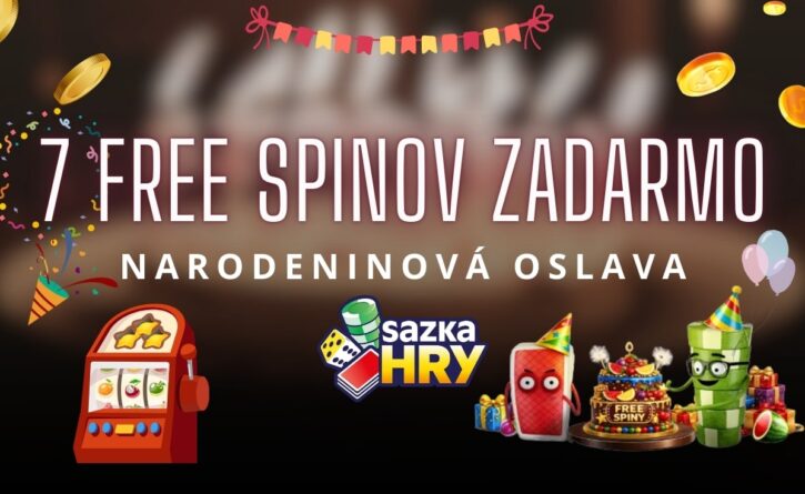 7 free spinov v SazkaHry