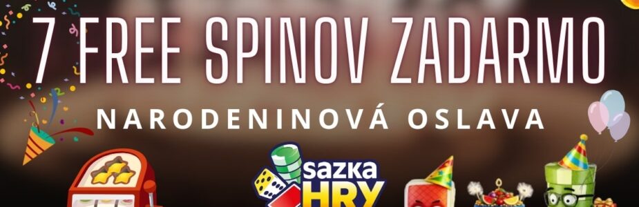 7 free spinov v SazkaHry