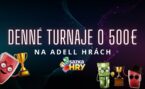 Sazkahry: Vyhraj 200 € v denných turnajoch na hrách od Adell