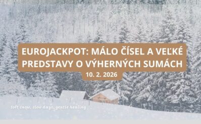 Eurojackpotové prekvapenie čaká na každého v utorok