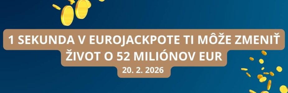 Eurojackpotový rituál nádeje na výhru vrcholí dnes večer