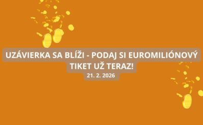 Euromiliónové sobotné žrebovanie je predo dvermi