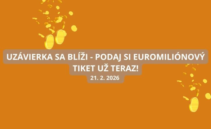 Euromiliónové sobotné žrebovanie je predo dvermi
