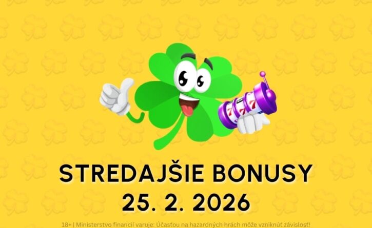 Free spiny a bonusy dnes 25. 2. 2026