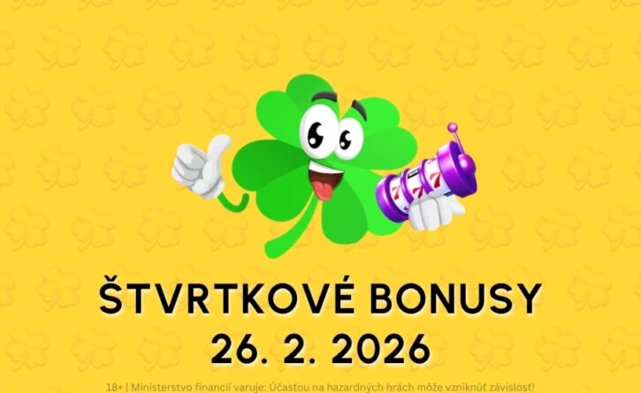 Free spiny a bonusy dnes 26. 2. 2026
