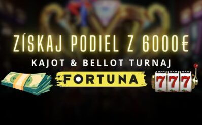 Kajot & Bellot turnaj vo Fortune