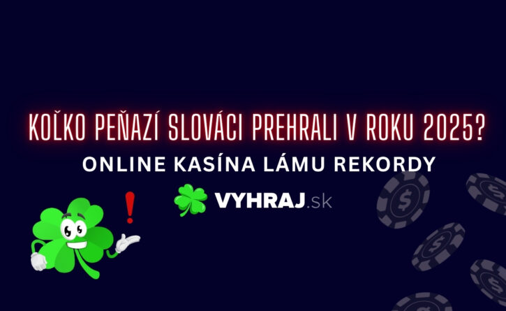 Koľko prehrali Slováci peňazí?