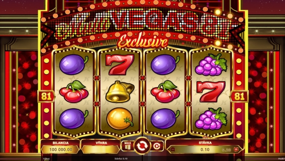 Multi Vegas 81 Exclusive od Kajot