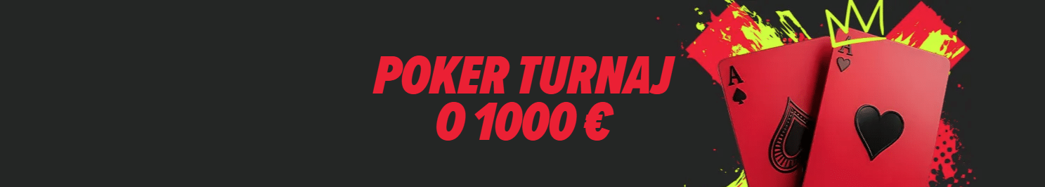 Poker turnaj o 1000 €