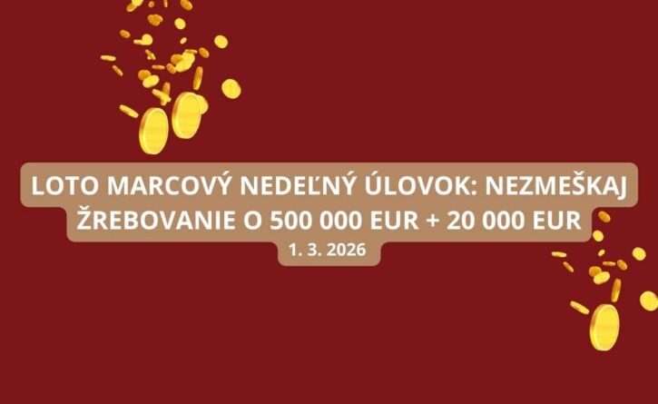 Prvé marcové Loto žrebovanie