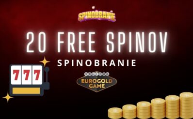 Spinobranie - 20 free spinov v Eurogold kasíne