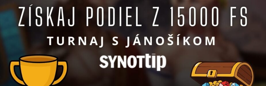 Turnaj s Jánošíkom v Synottip kasíne