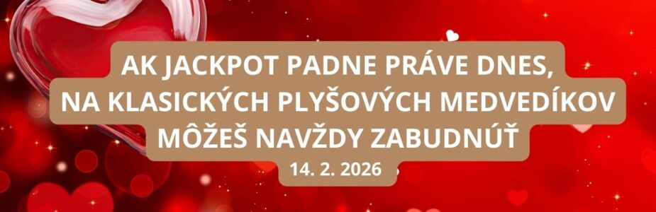Valentínske potešenie v podobe jackpotu čaká v Euromiliónoch