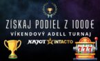 KajotIntacto: Víkendový Adell turnaj o 1000 €