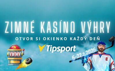 Zimné kasíno výhry v Tipsport kasíne