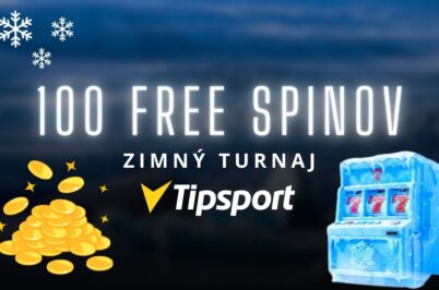 Zimný turnaj: Získaj 100 free spinov v Tipsporte