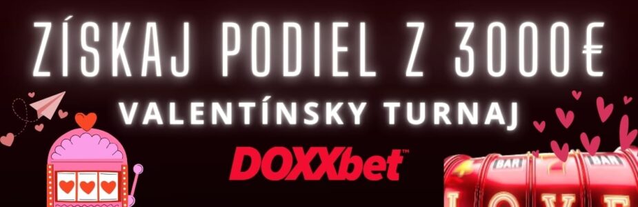 Získaj podiel z 3000€ v Doxxbet kasíne