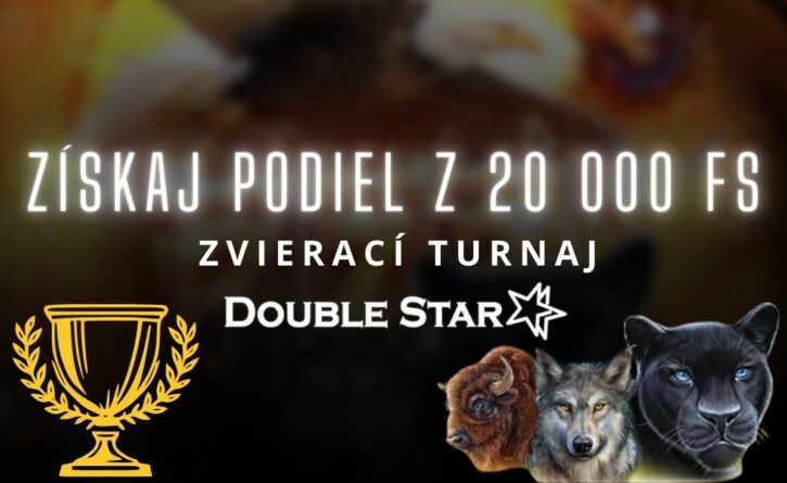 Zvierací turnaj v DoubleStar kasíne