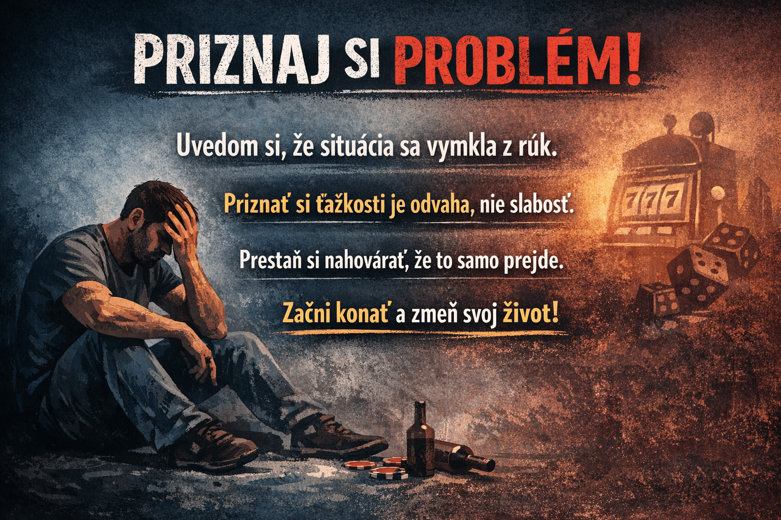 priznaj si problém