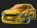 Symbol Zlaté auto automatu Hyper Wheels od Tech4bet