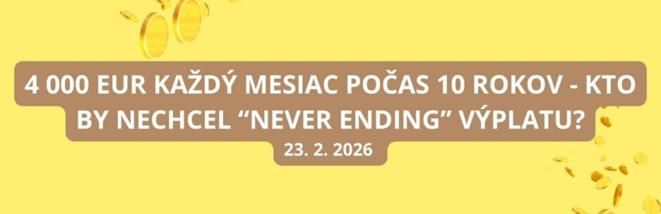 Žrebovanie Extra výplaty prichádza s každým pondelkom