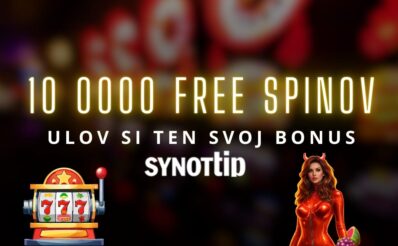 10 000 free spinov v Synottip kasíne