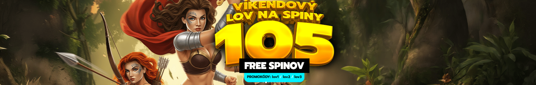 105 free spinov v Slovmatic kasíne